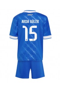 Real Madrid Arda Guler #15 Babytruitje 3e tenue Kind 2025-26 Korte Mouw (+ Korte broeken)